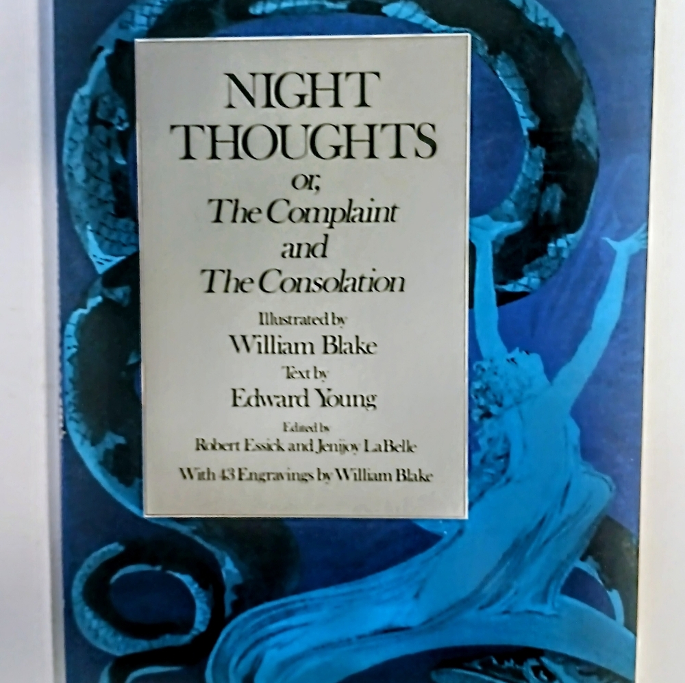 Night Thoughts The Complaint and Consolation Edward Young William Blake 1975